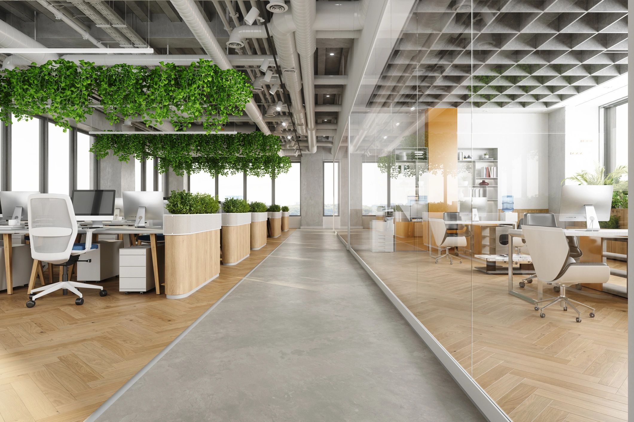 commercial cleaning service office
