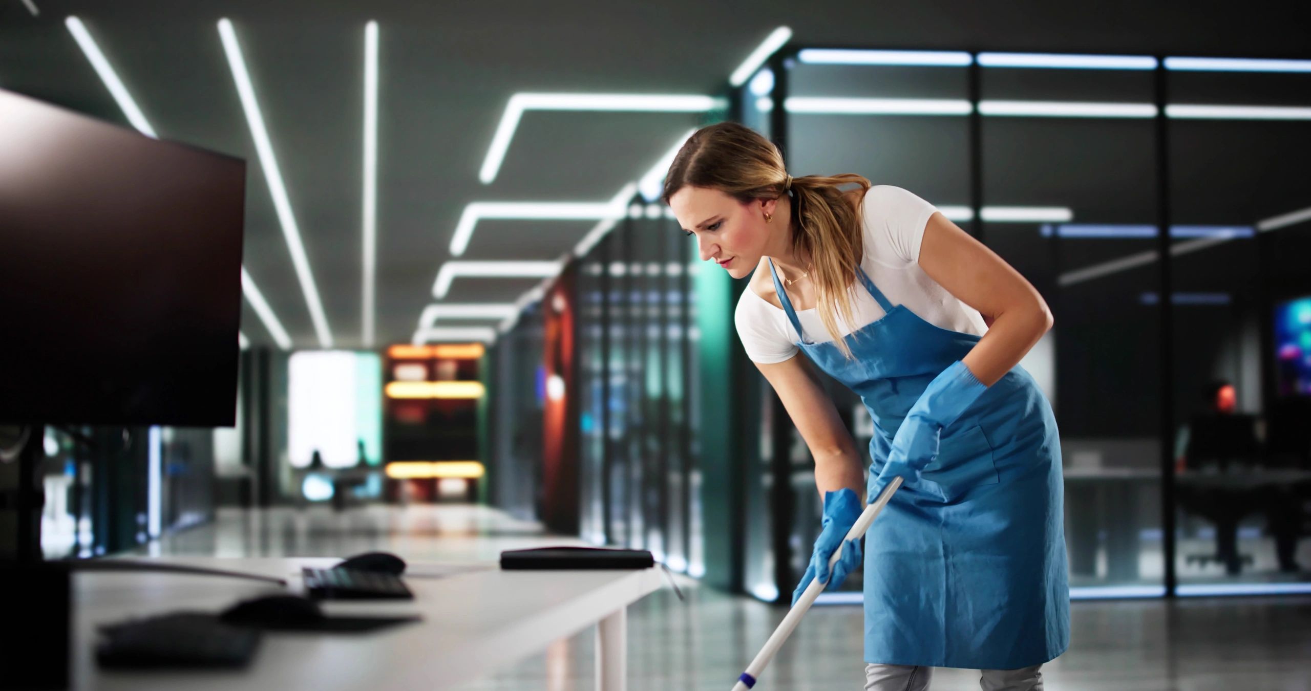 commercial cleaning service office
